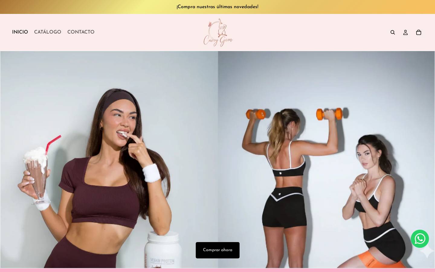 curvygom.online homepage screenshot