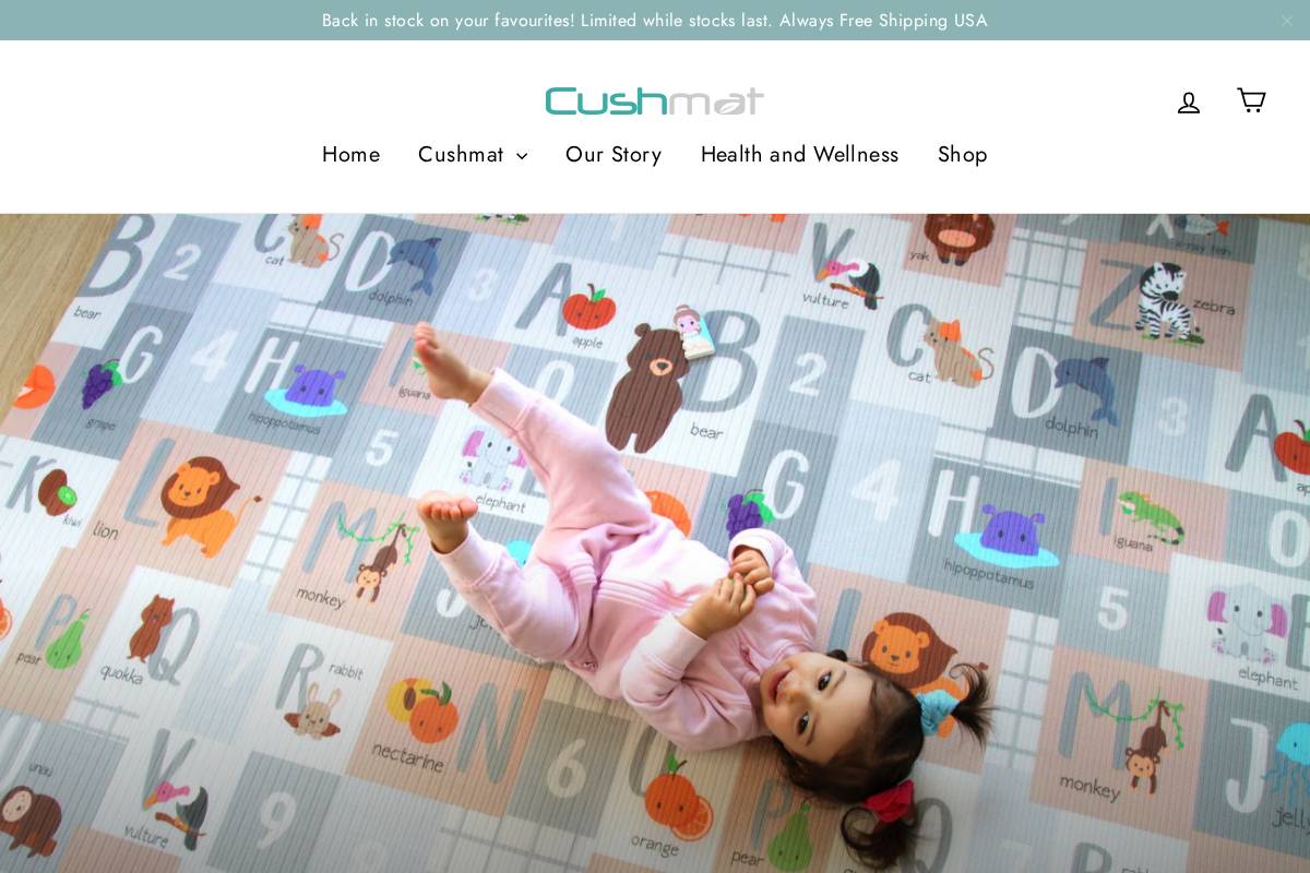 cushmat.com homepage screenshot