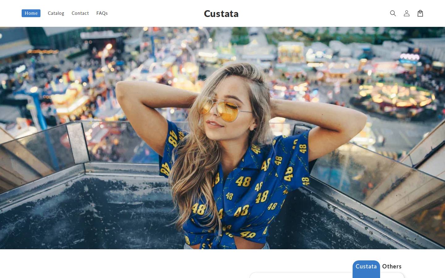 custata.com homepage screenshot