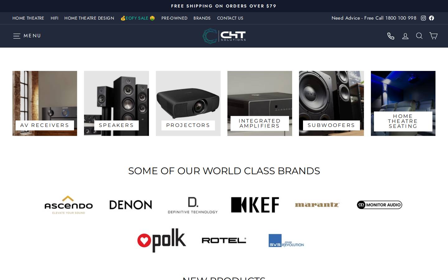 CHT Solutions homepage screenshot