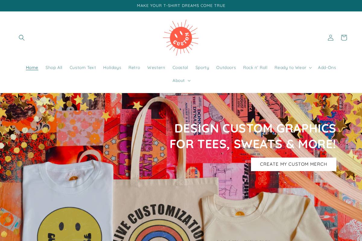 custommademamie.com homepage screenshot