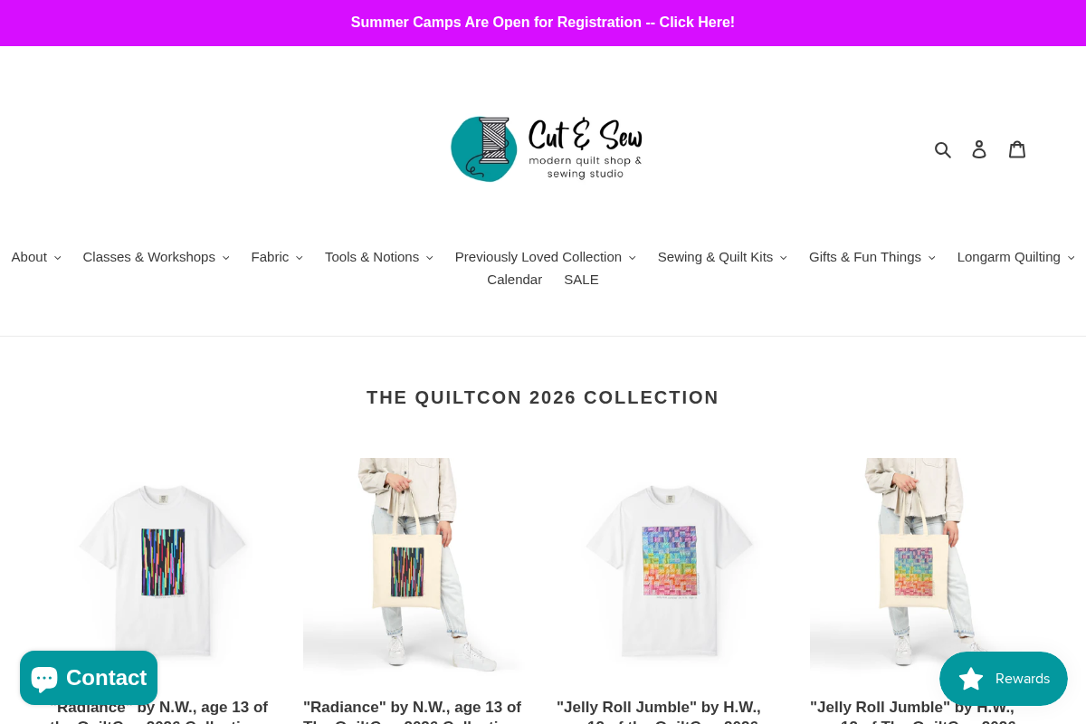 cutandsewphl.com homepage screenshot