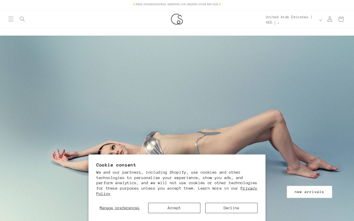 Cuteandspicy homepage screenshot