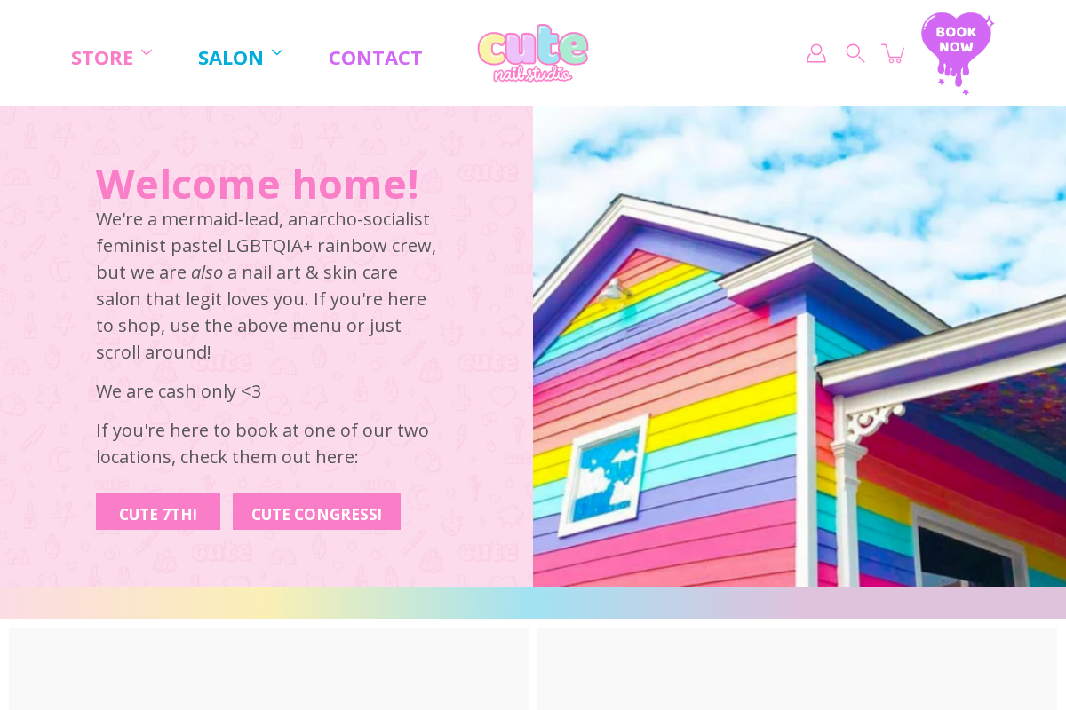 Best Nail Salon in Austin, Texas homepage screenshot