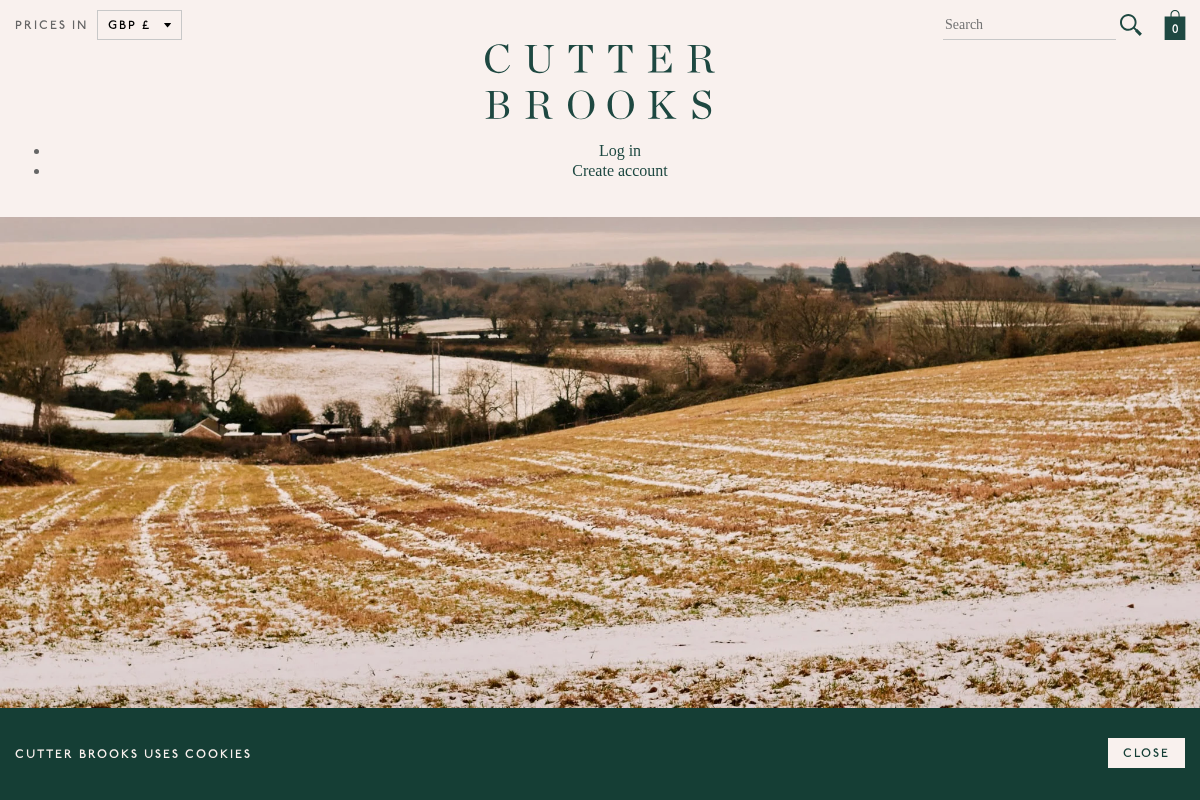 cutterbrooks.com homepage screenshot