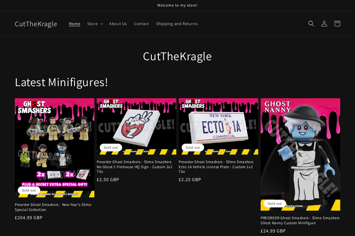 CutTheKragle homepage screenshot