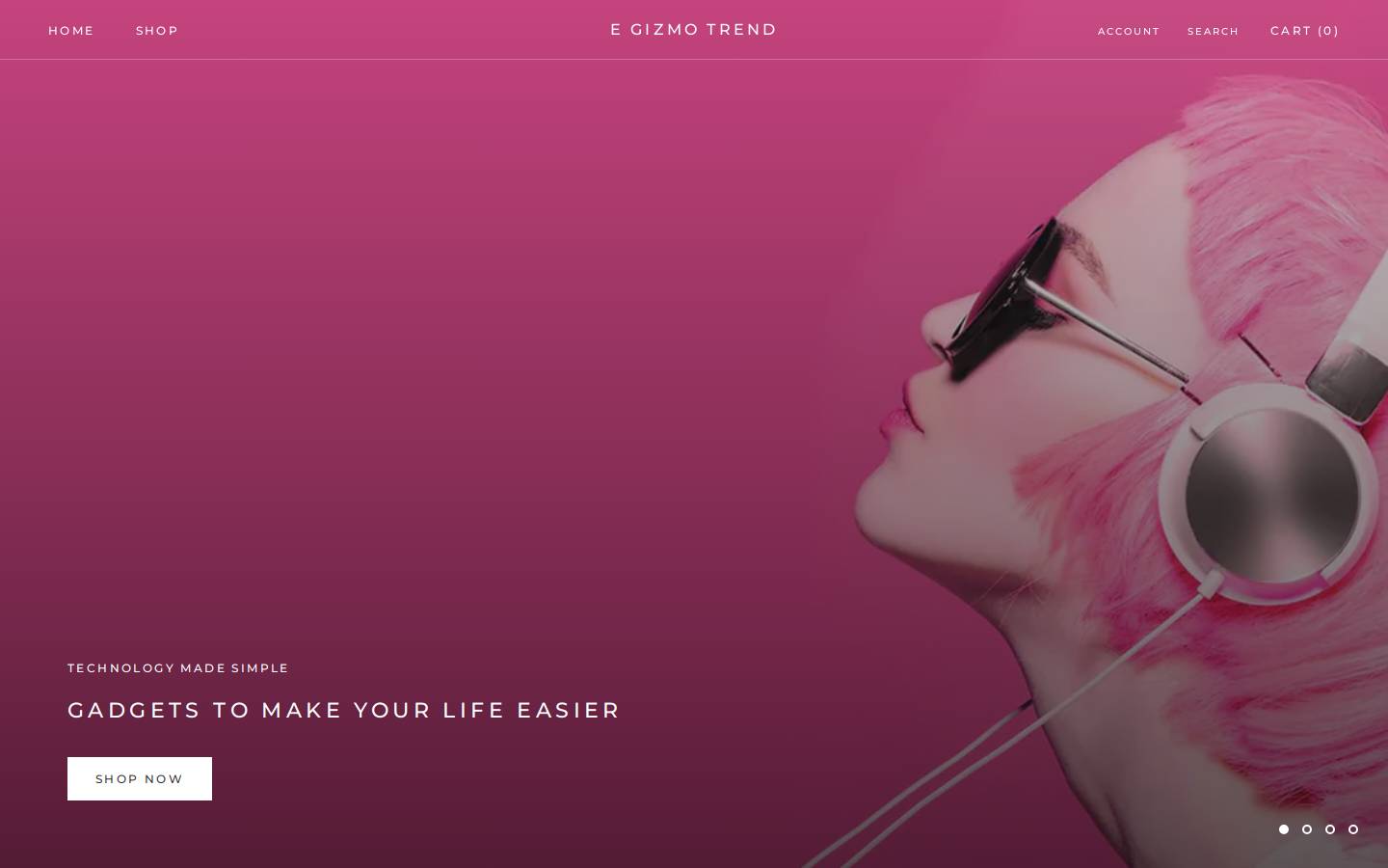 cuttingedgegizmo.com homepage screenshot