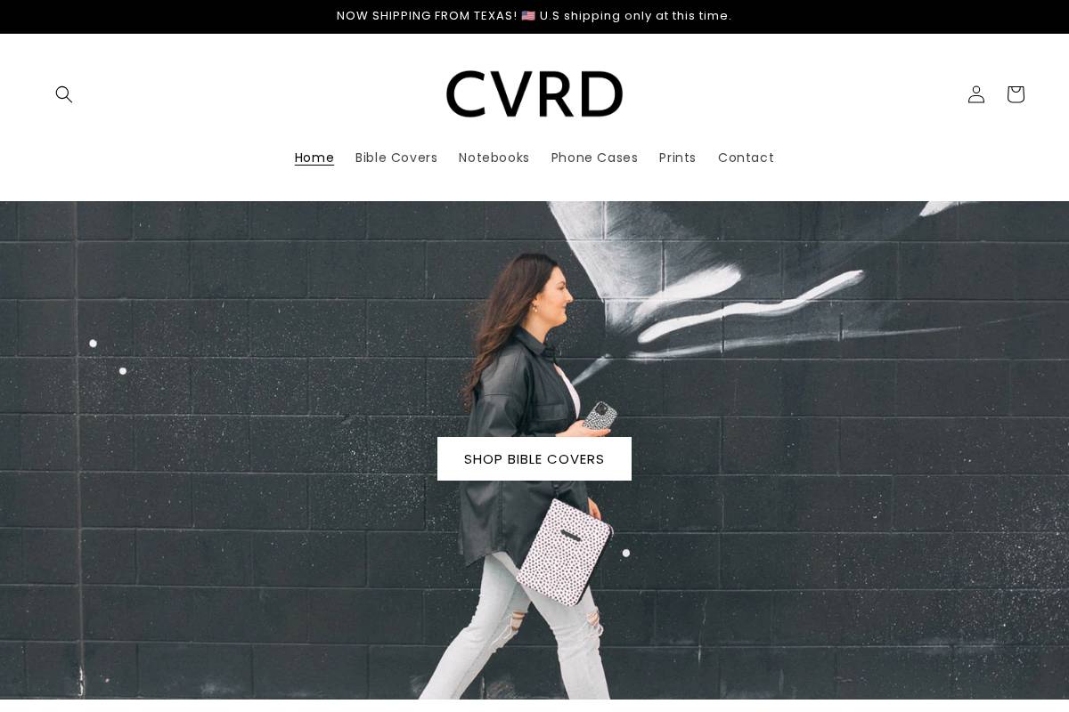 cvrdthelabel.com homepage screenshot