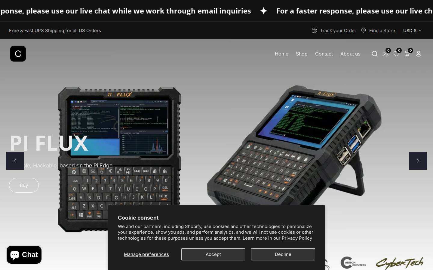 cyberarch.net homepage screenshot