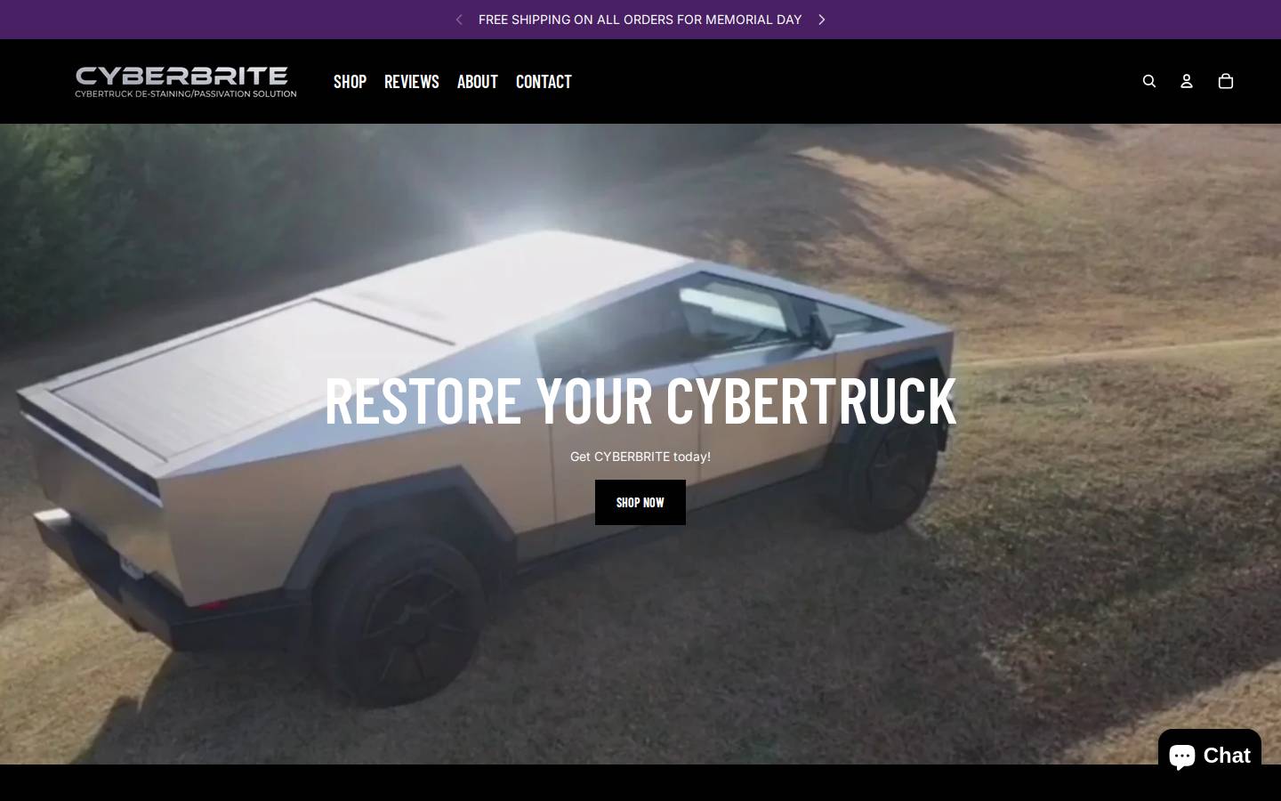 cyberbright.us homepage screenshot