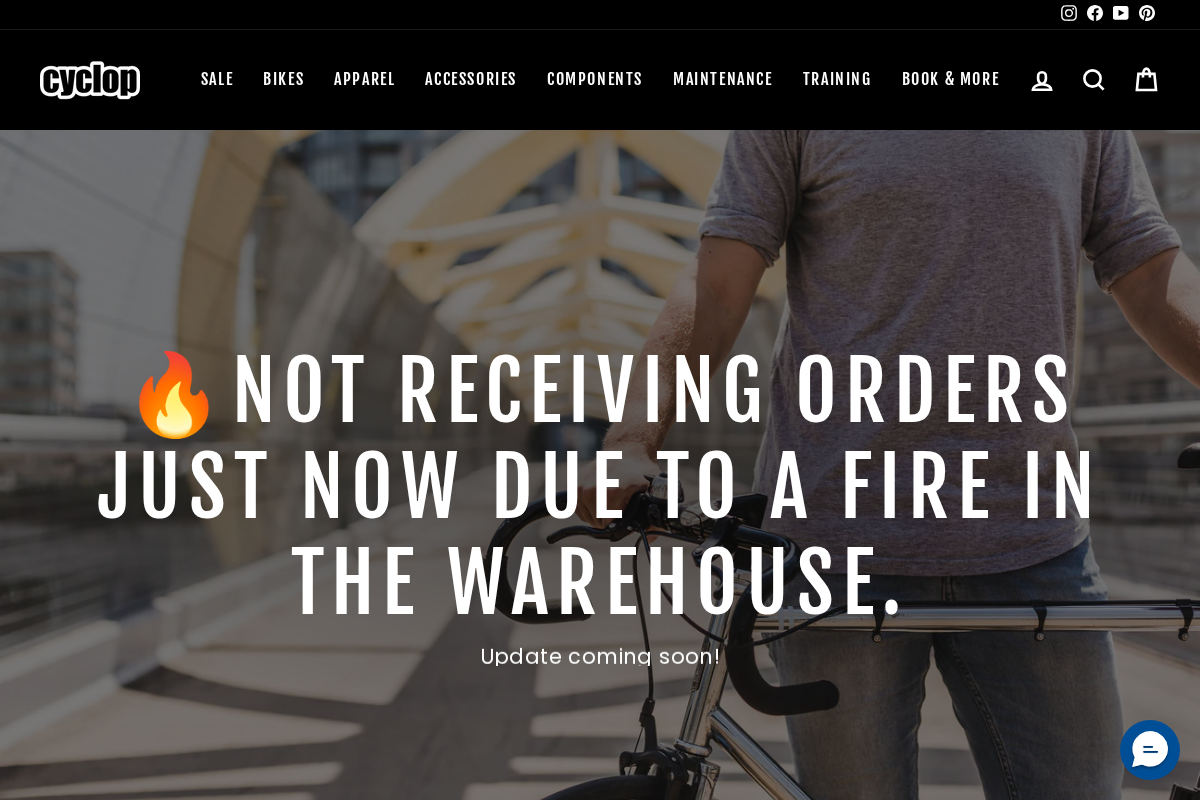 Cyclop homepage screenshot