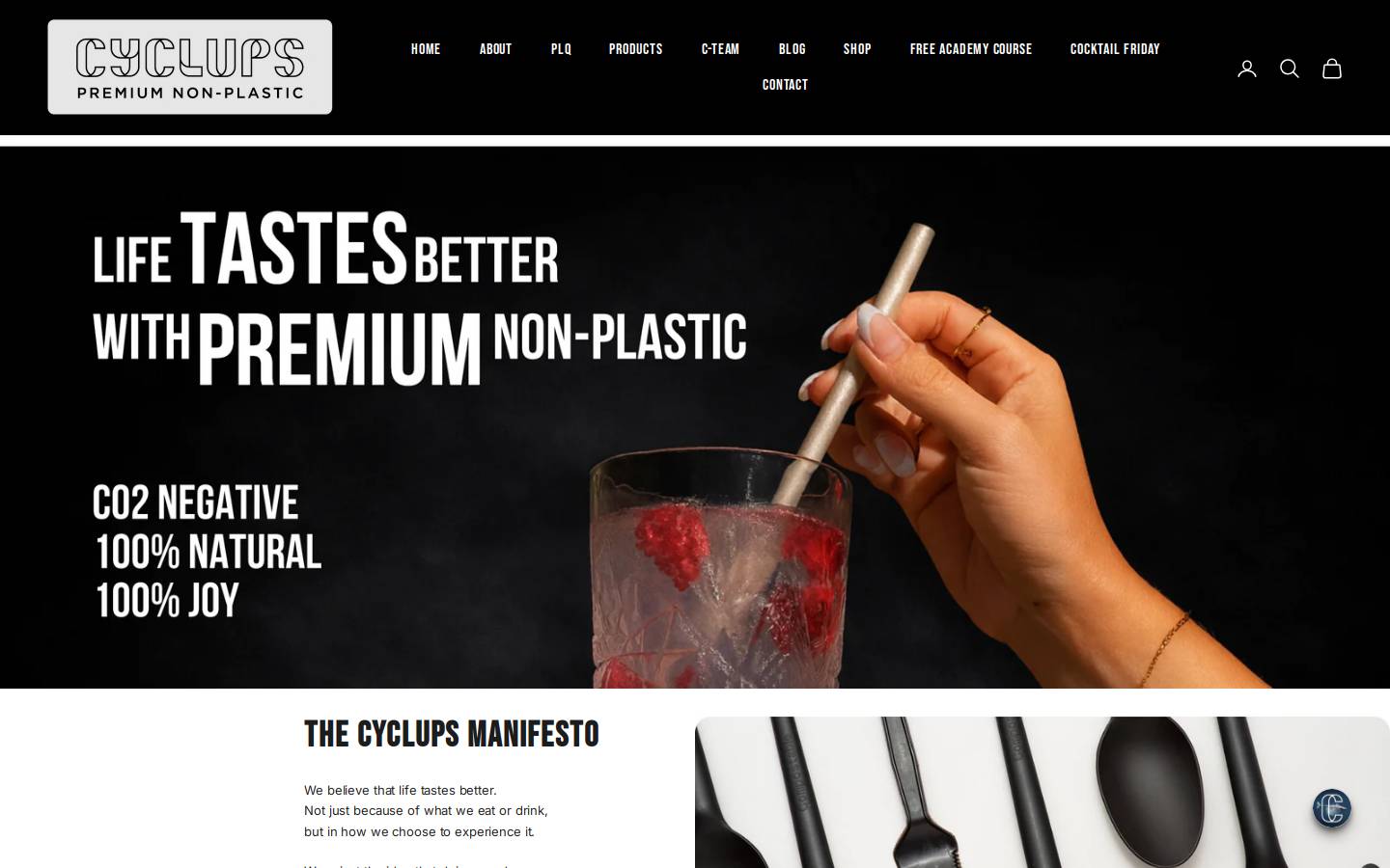 cyclups.com homepage screenshot
