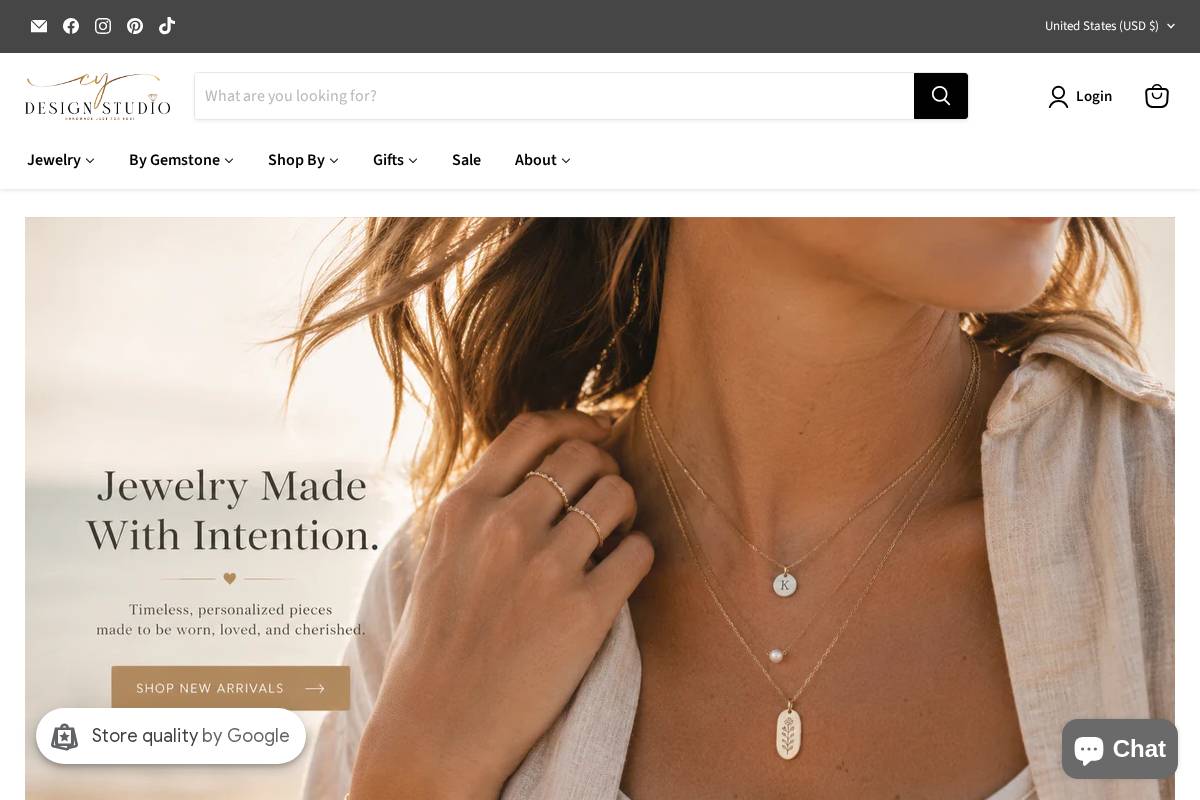 cydesign.studio homepage screenshot