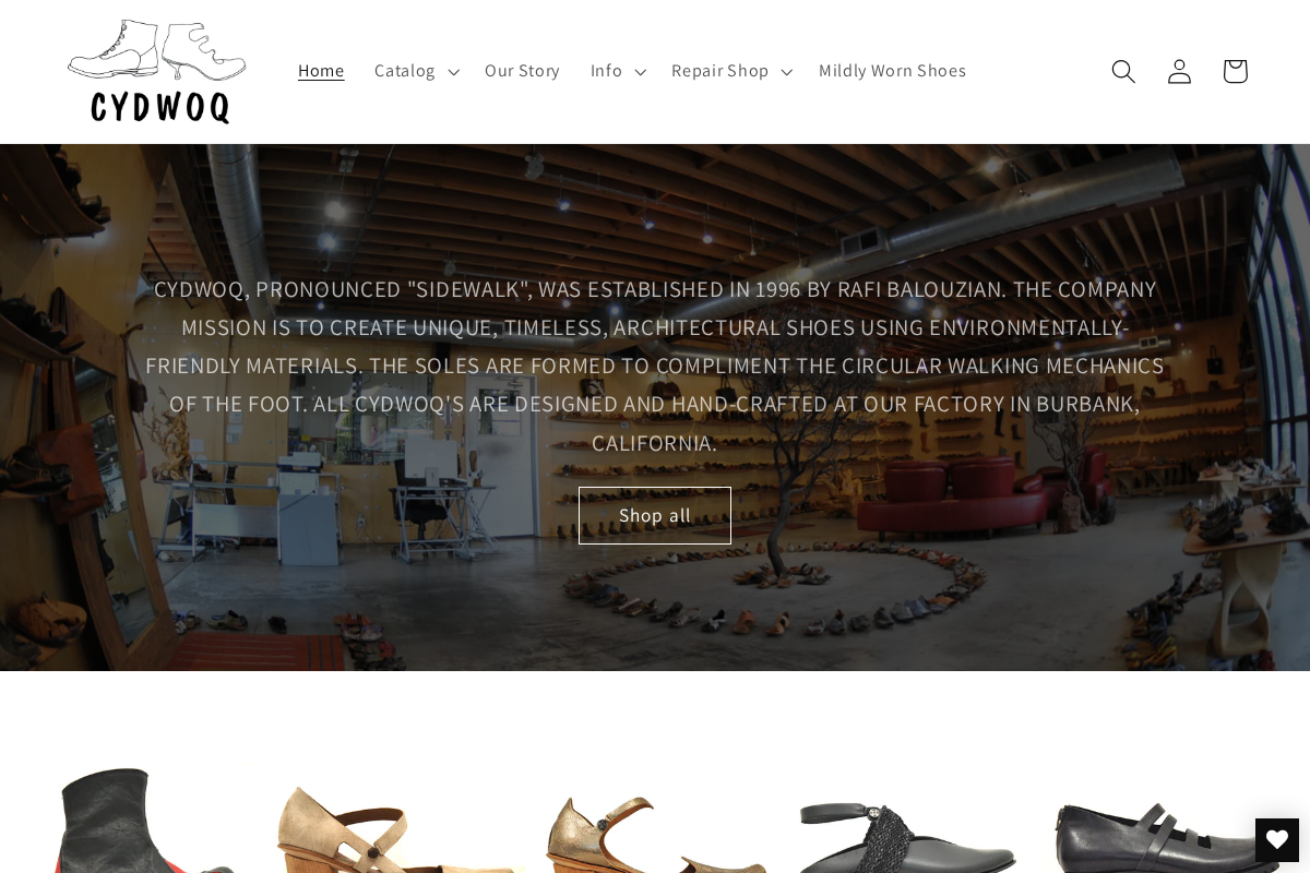 CYDWOQ homepage screenshot