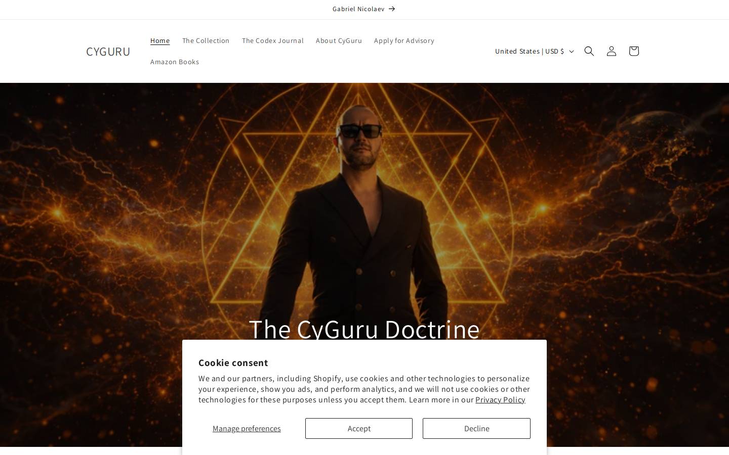 cyguru.com homepage screenshot