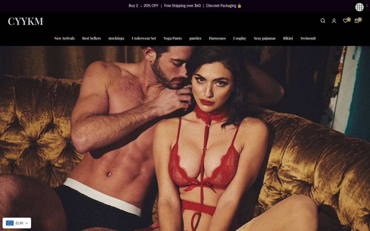 Cyykm homepage screenshot