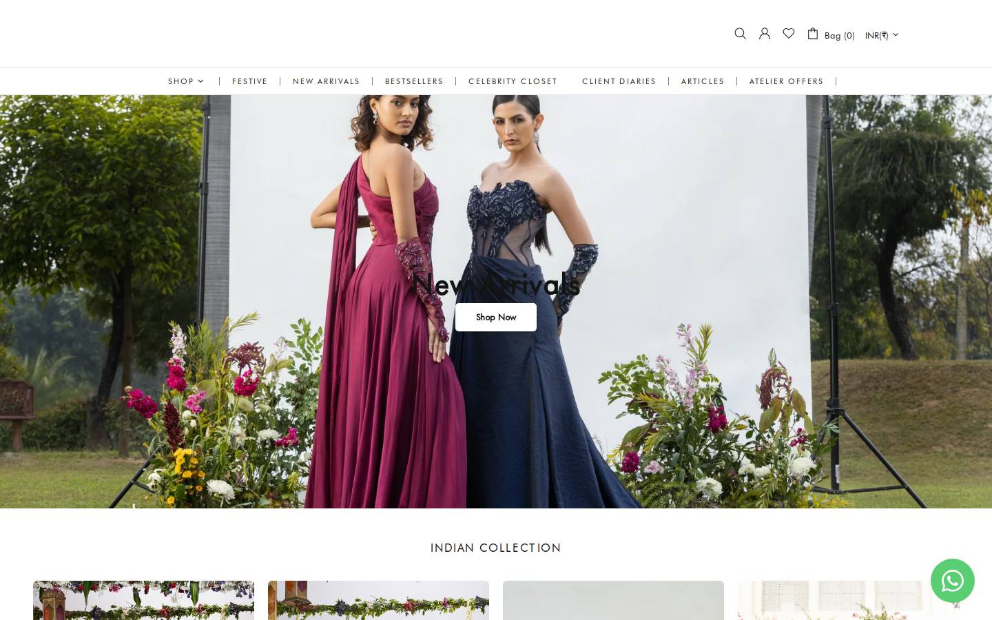 d-amrta.com homepage screenshot