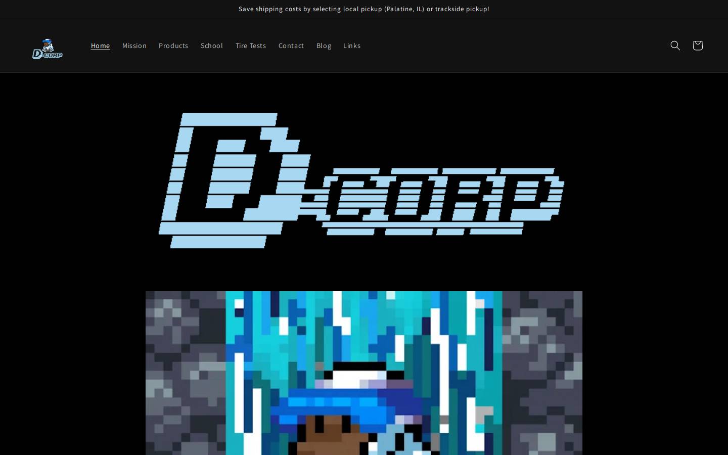 d-corp.co homepage screenshot