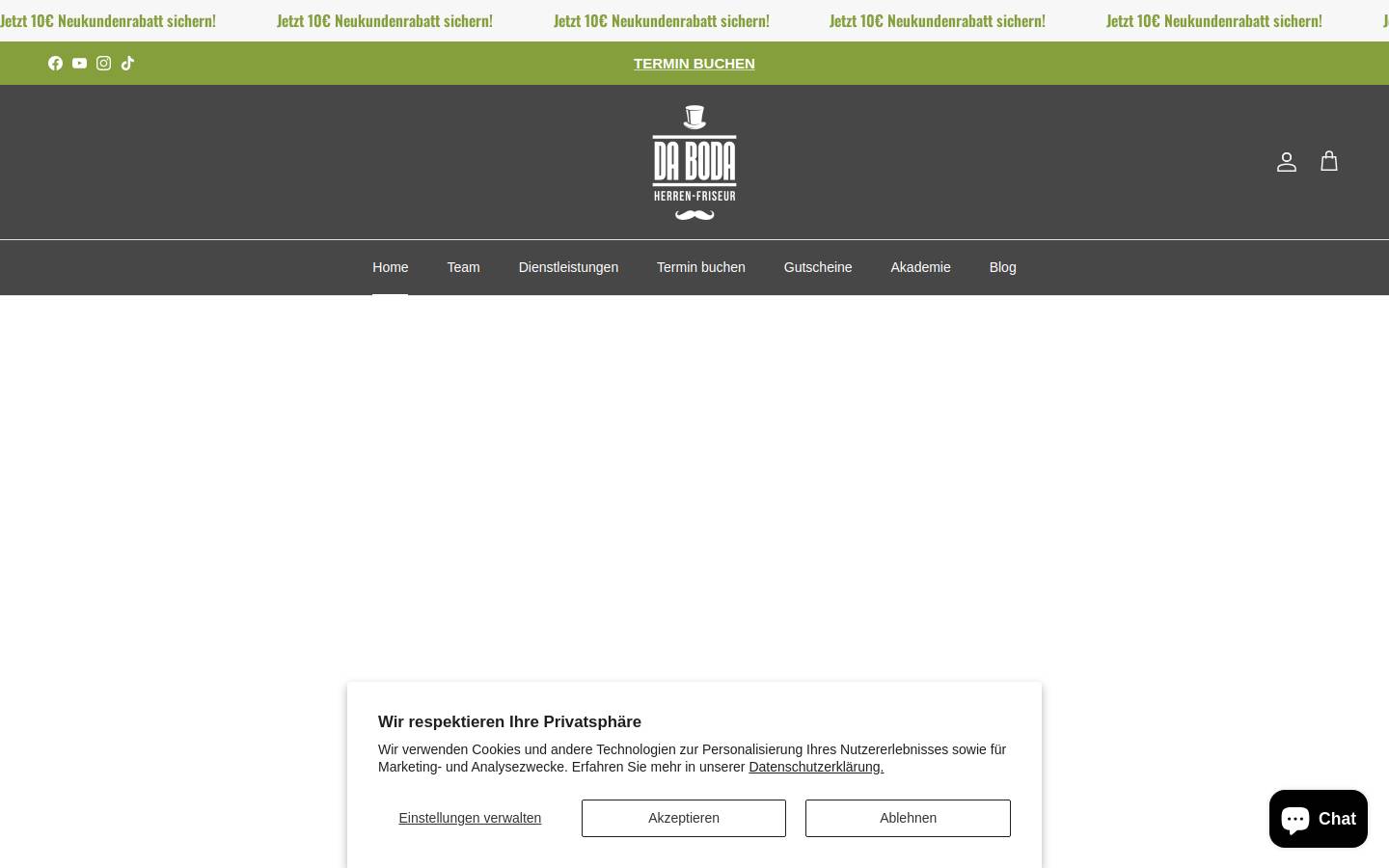 da-boda.de homepage screenshot