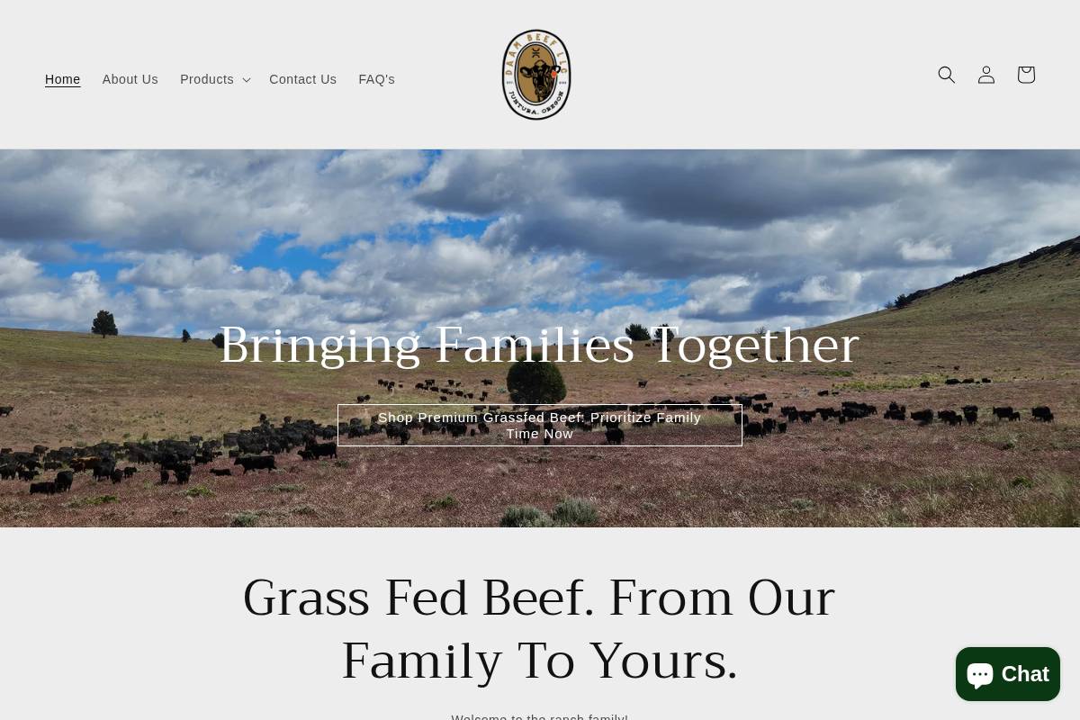 daambeef.com homepage screenshot