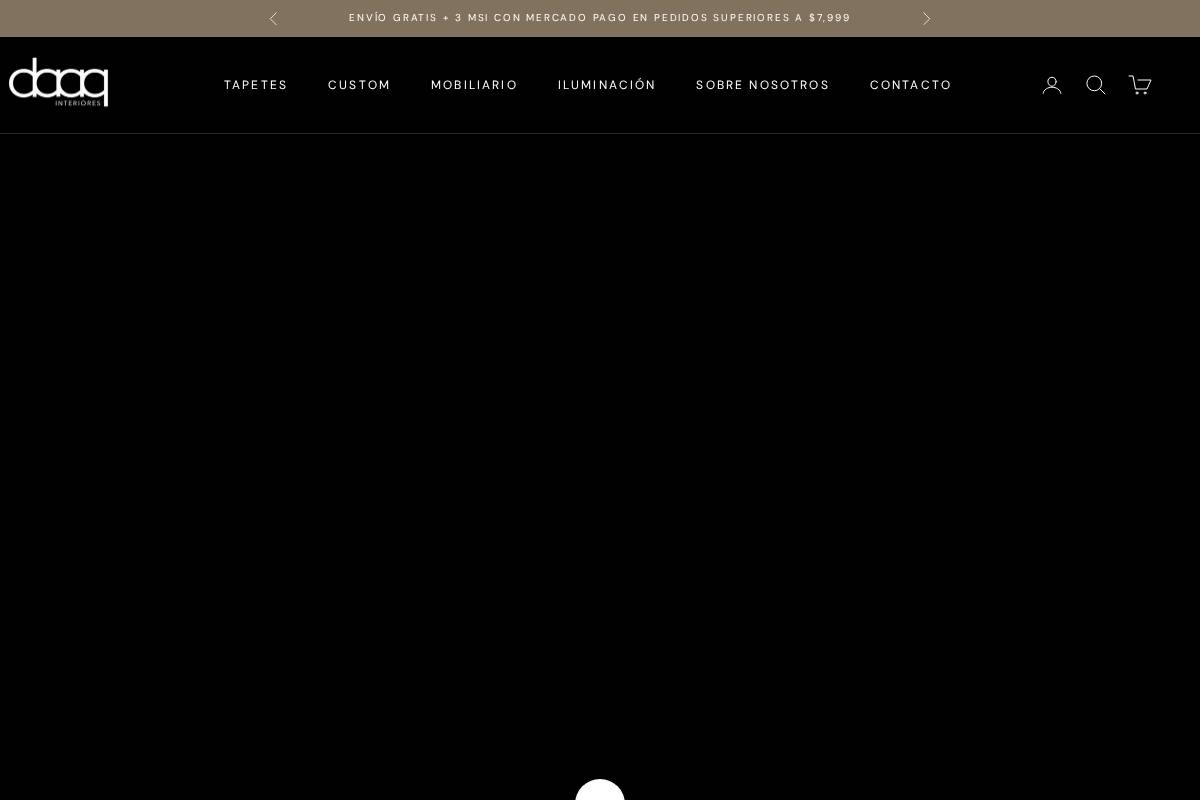 Daaq Interiores homepage screenshot