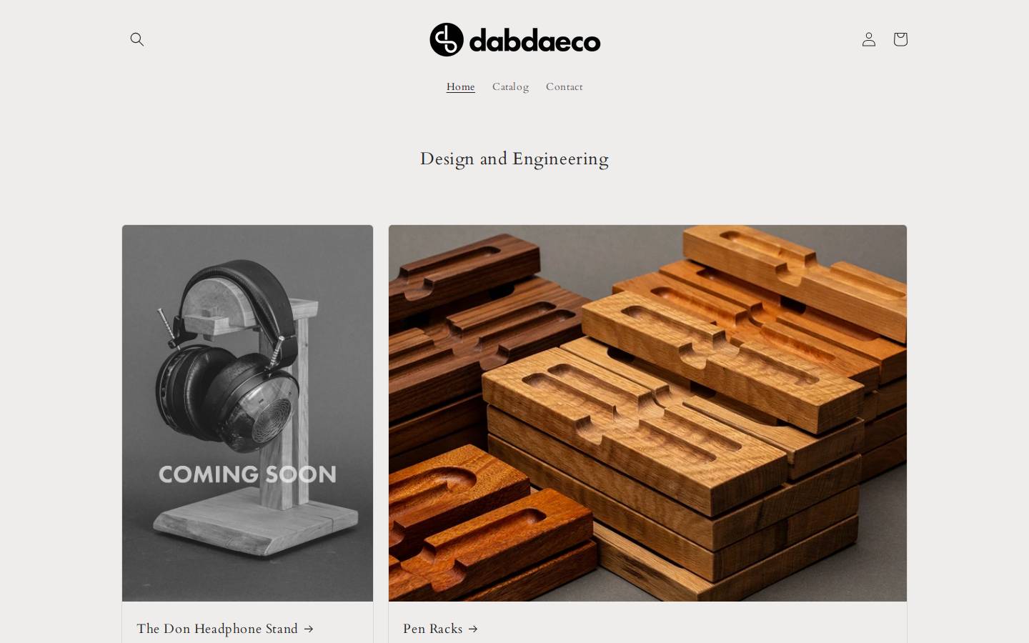 dabdaeco.com homepage screenshot