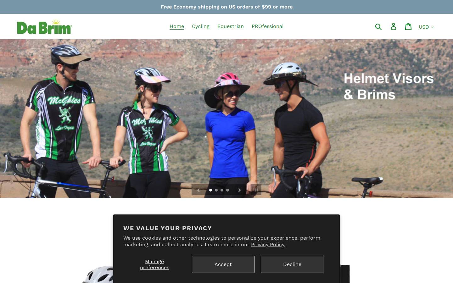 dabrim.com homepage screenshot