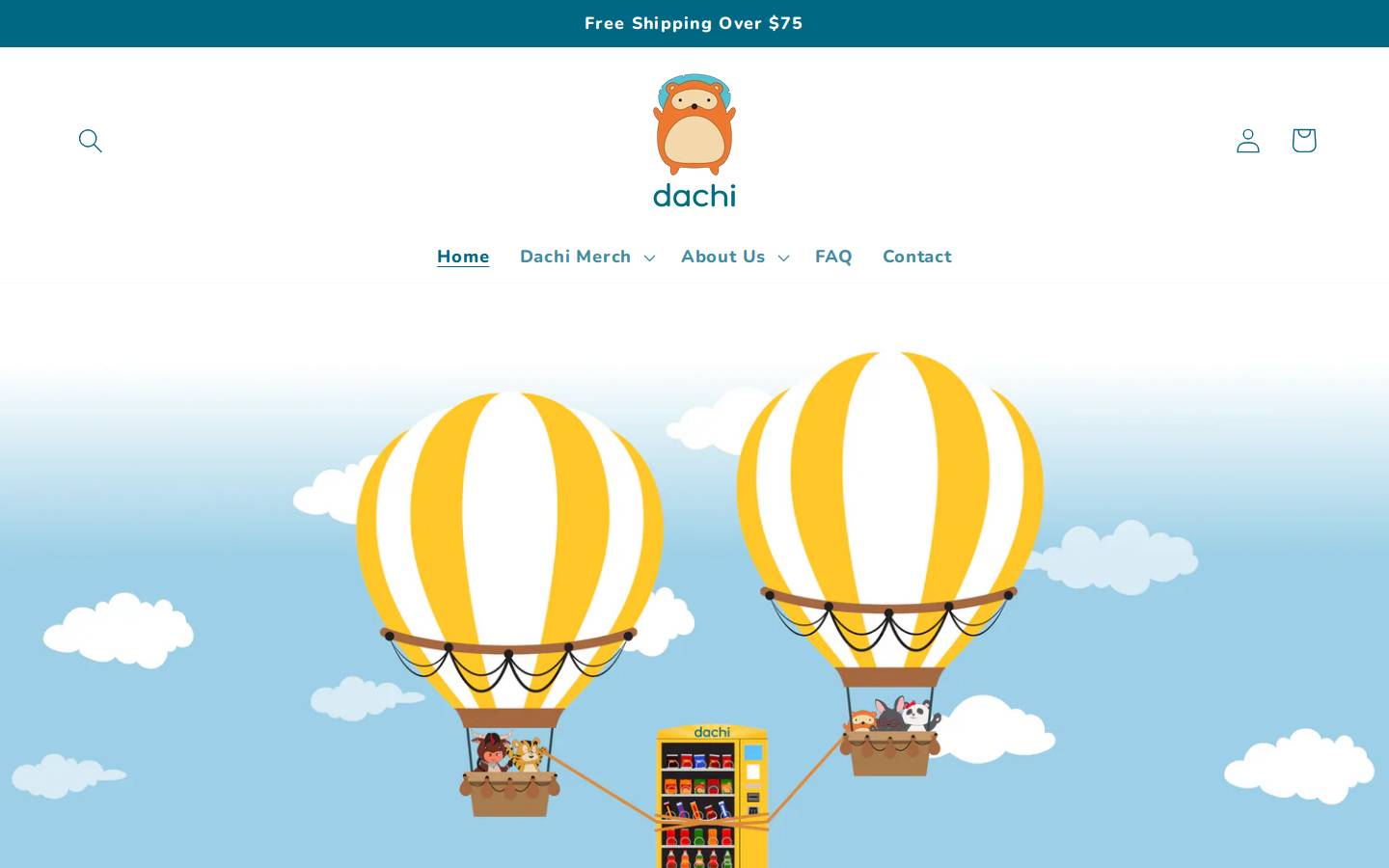 dachifriends.com homepage screenshot