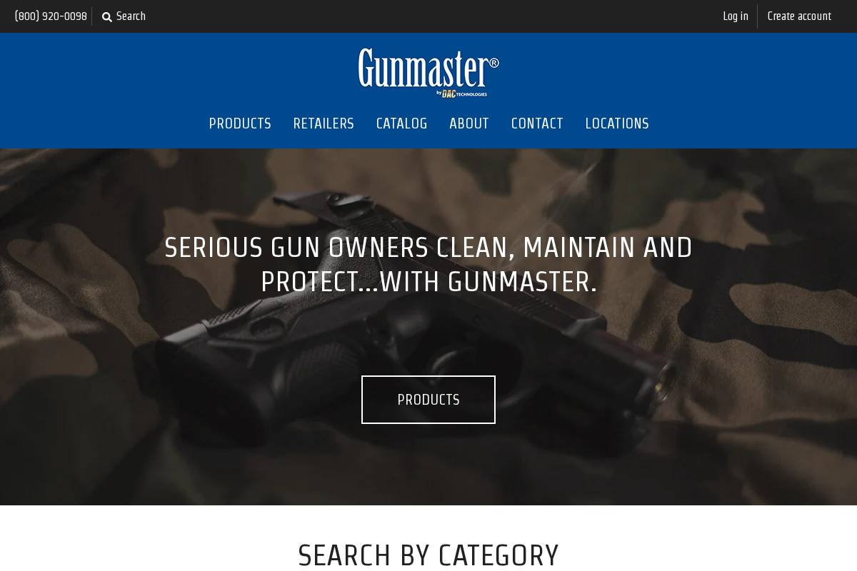 dactec.com homepage screenshot