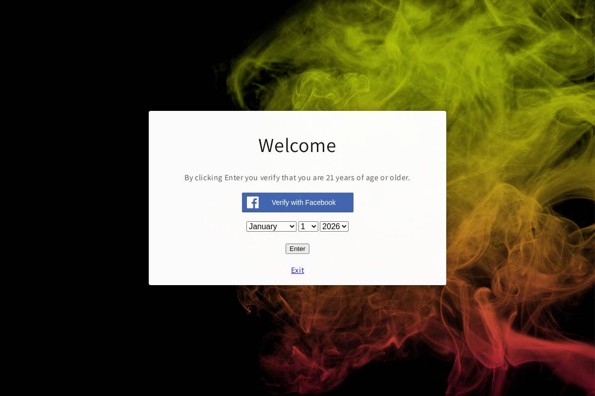 daddyssmokeshop.com homepage screenshot