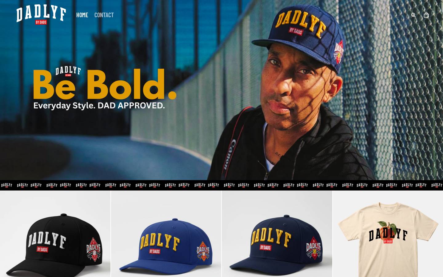 dadlyf.com homepage screenshot