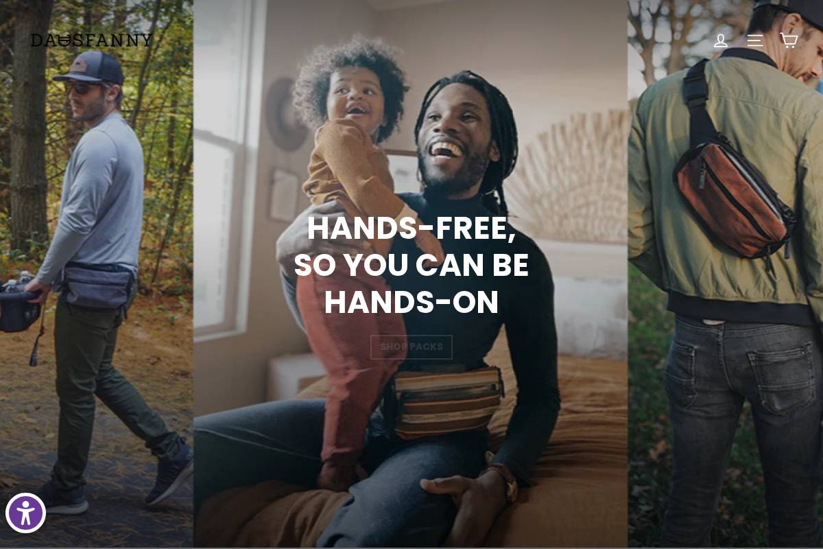 dadsfanny.com homepage screenshot