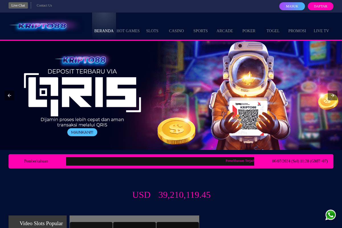 Daedaefl homepage screenshot