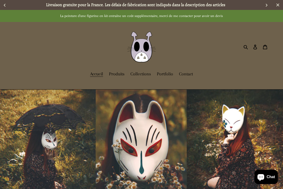 Daëlys Art homepage screenshot