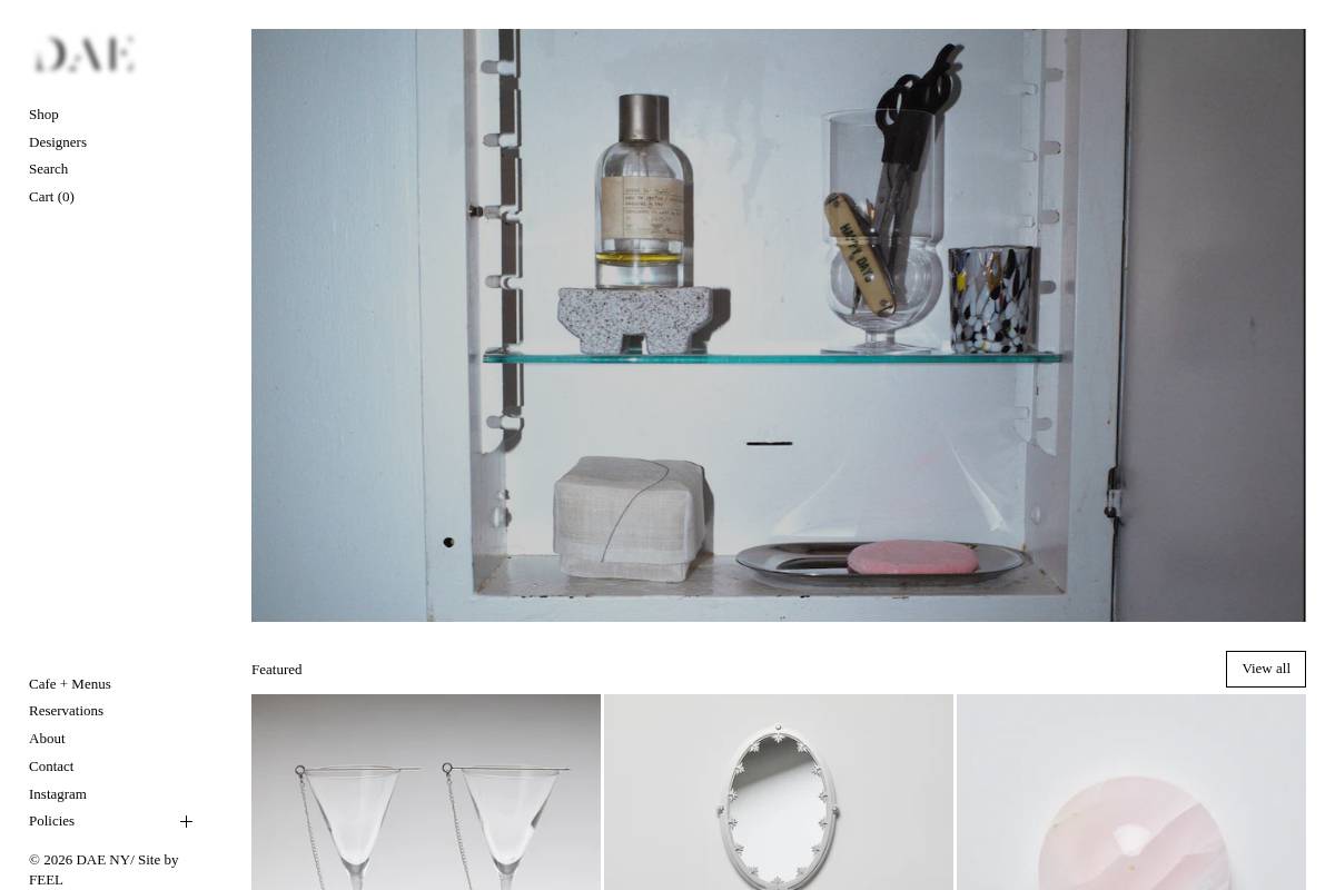 daenewyork.com homepage screenshot