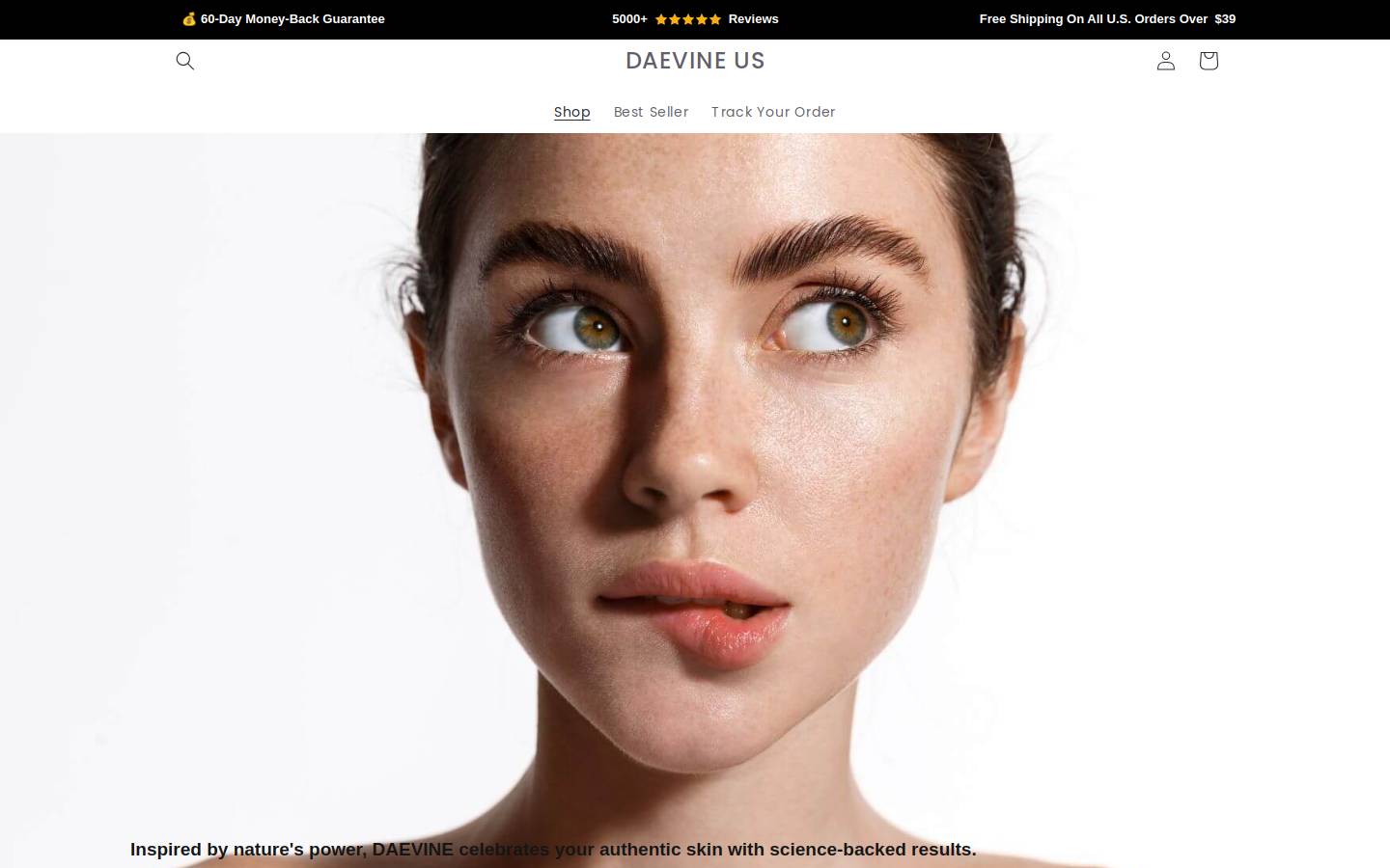 daevine.com homepage screenshot
