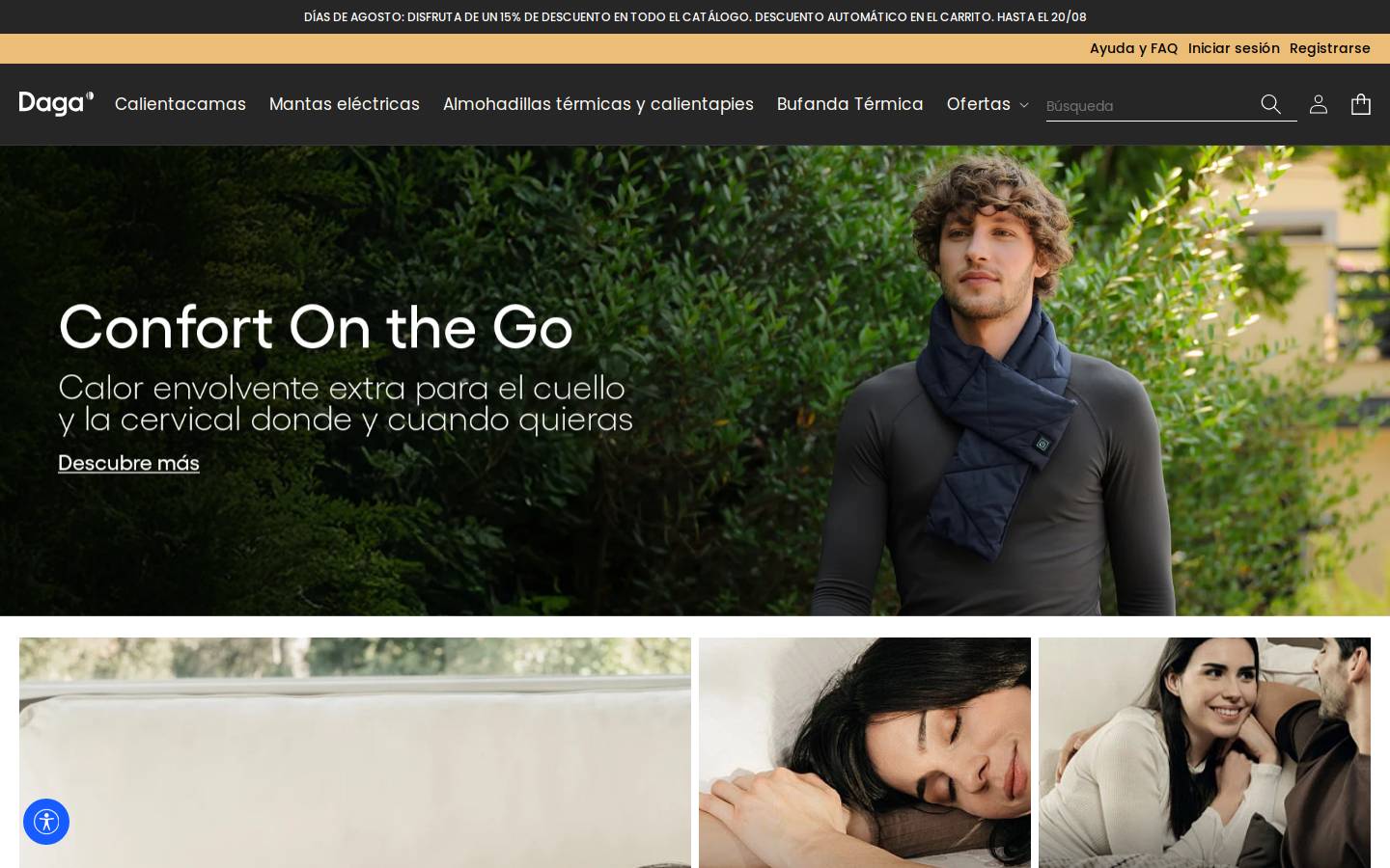 dagahogar homepage screenshot