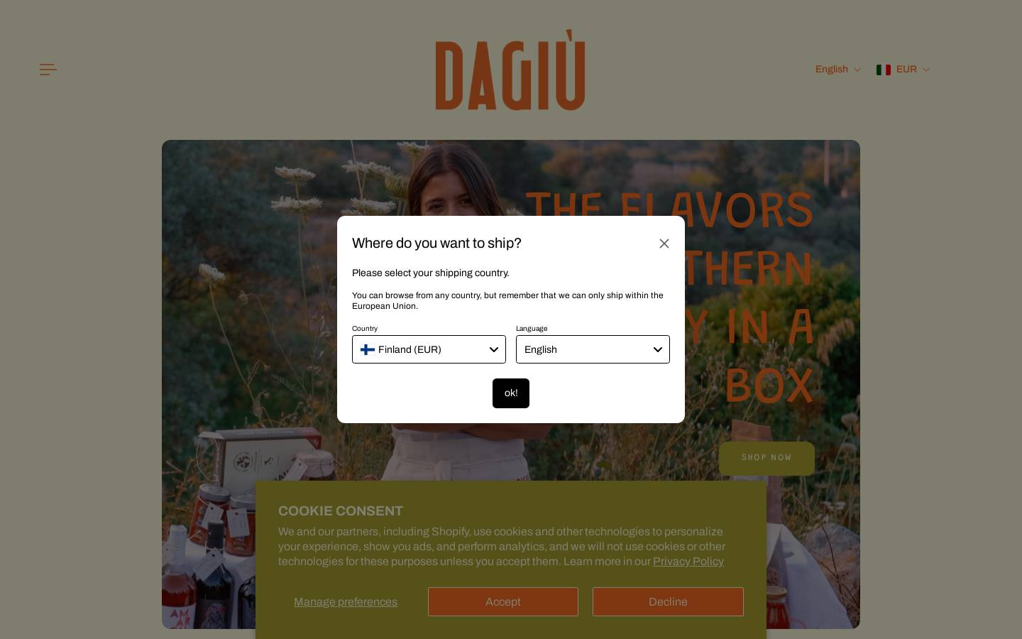 dagiu.com homepage screenshot