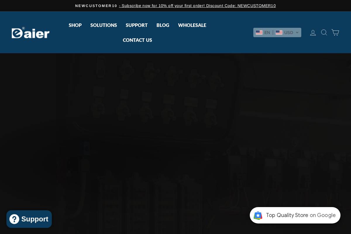 daierswitches.com homepage screenshot