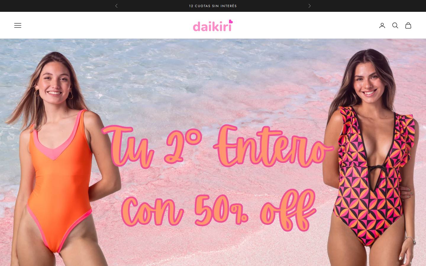 daikiri.cl homepage screenshot
