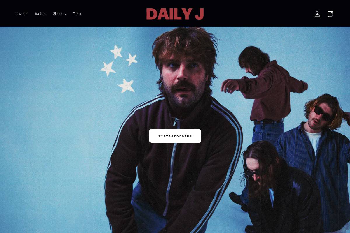 dailyjband.com homepage screenshot