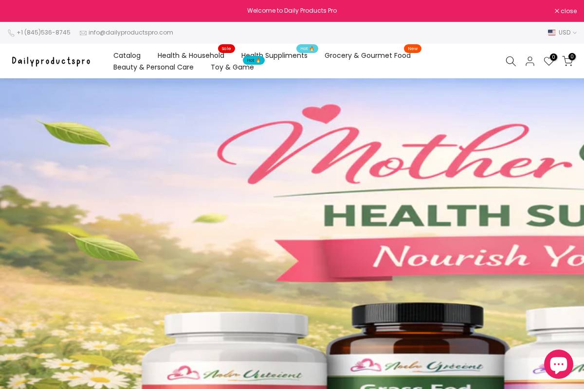 dailyproductspro.com homepage screenshot