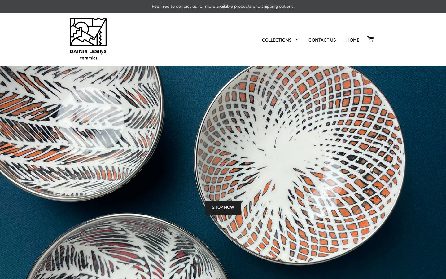 dainislesins.com homepage screenshot
