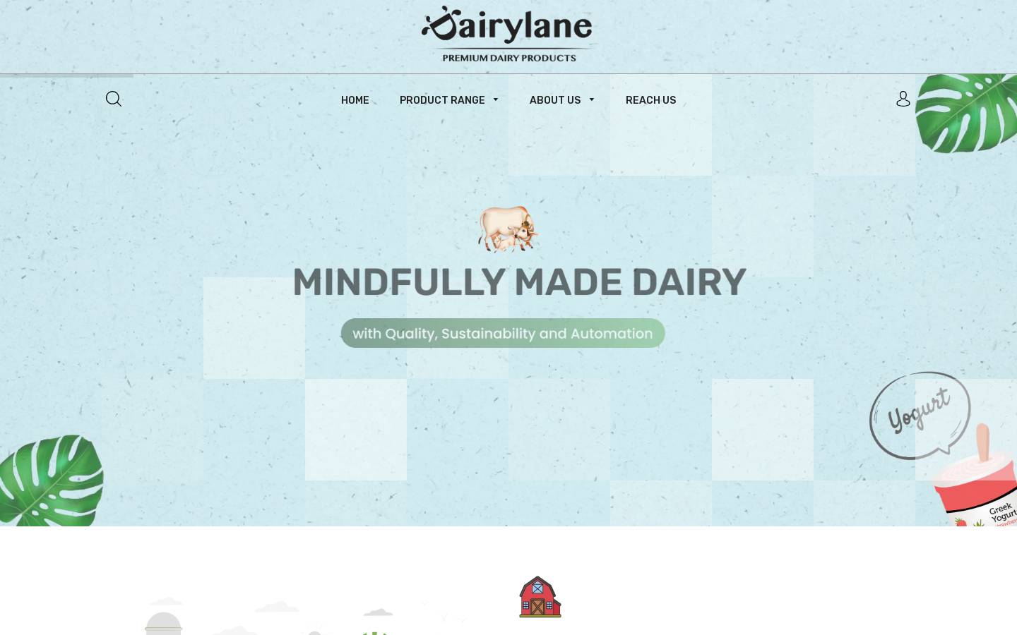 dairylane.in homepage screenshot