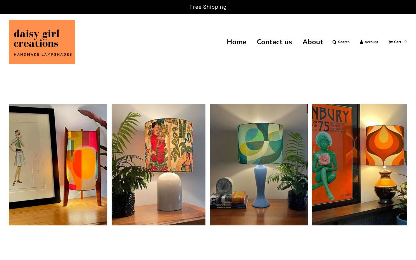 daisygirlcreations.com.au homepage screenshot
