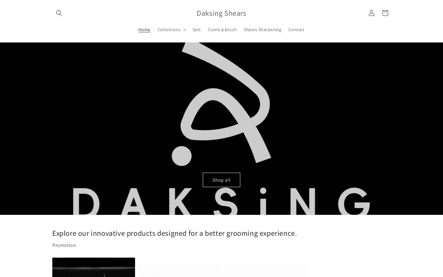 daksinghair.com homepage screenshot