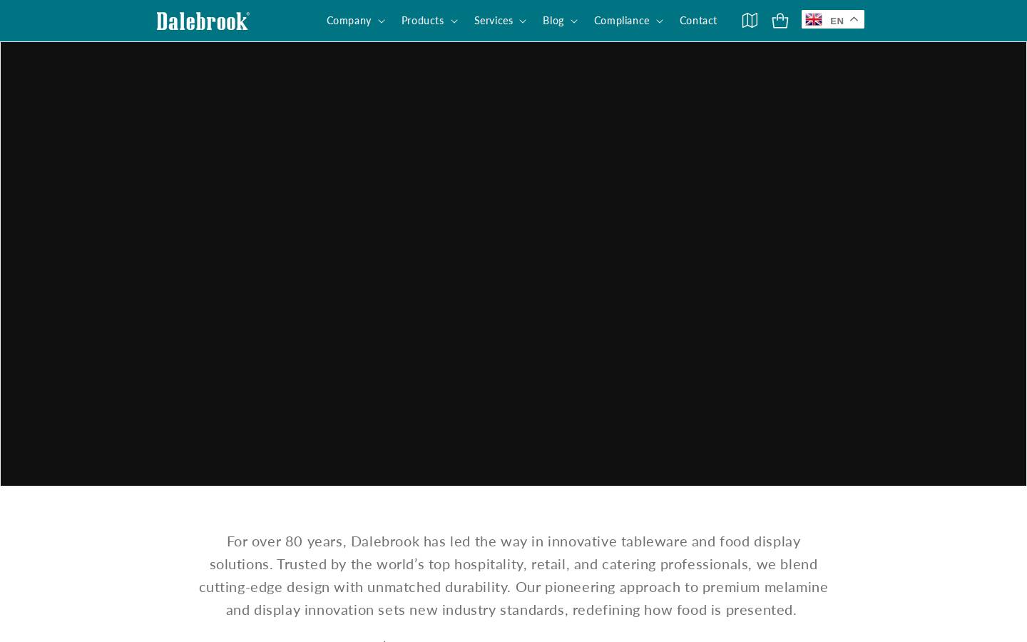 Dalebrook Supplies homepage screenshot