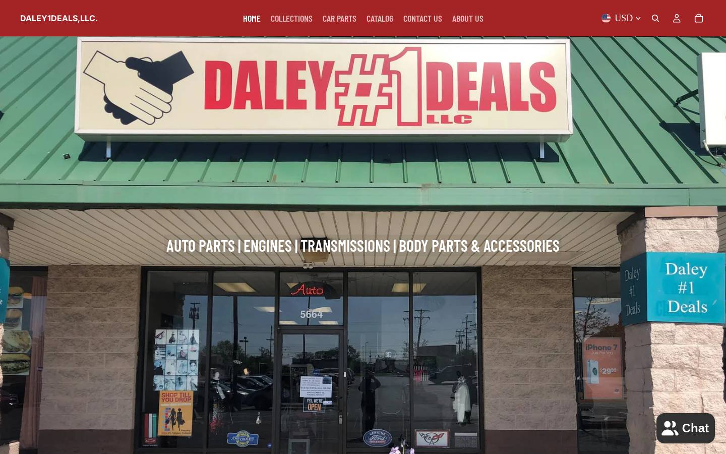 daleynumber1deals.com homepage screenshot