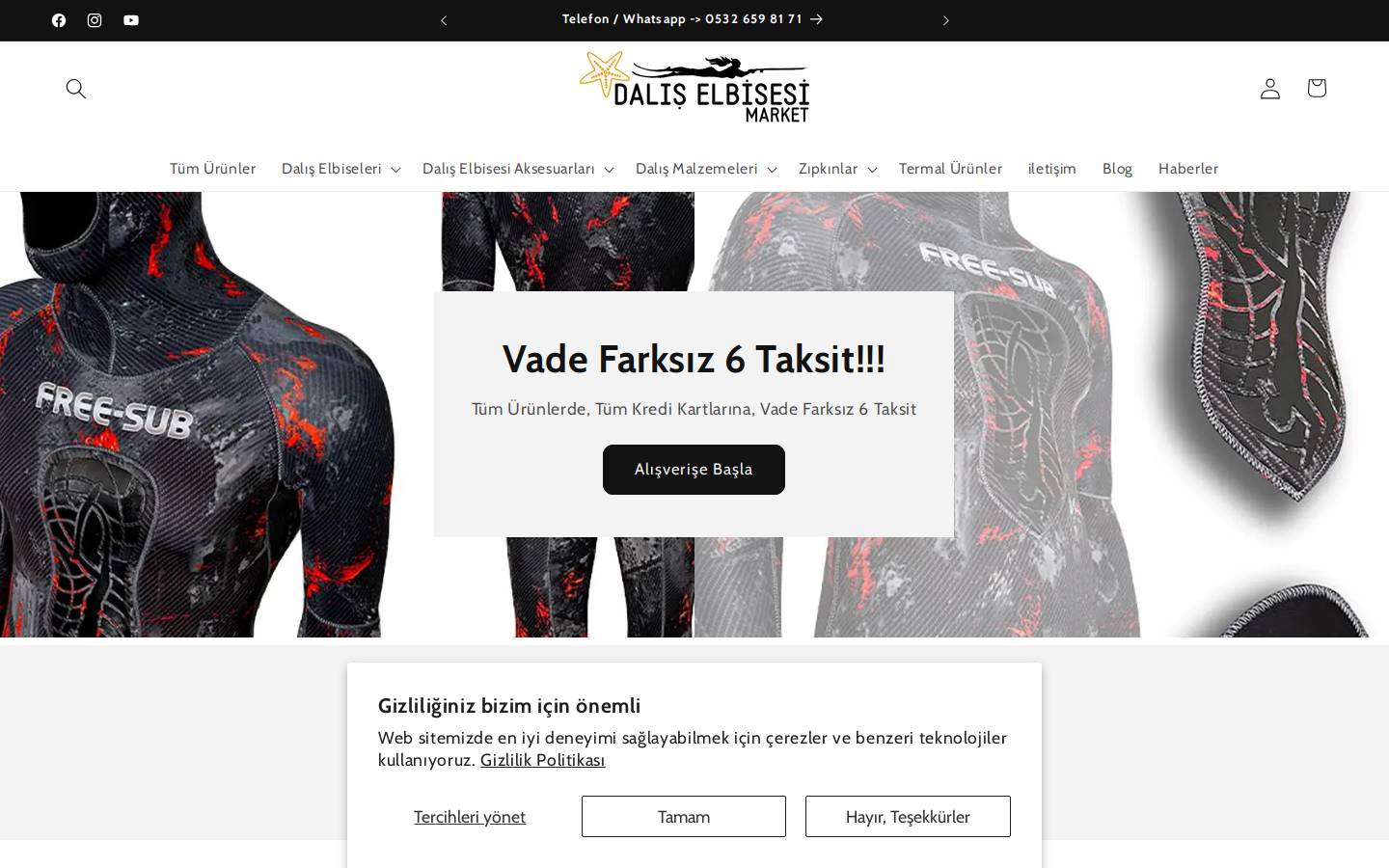 daliselbisesi.com homepage screenshot