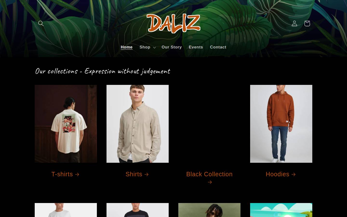dalizandson.com homepage screenshot